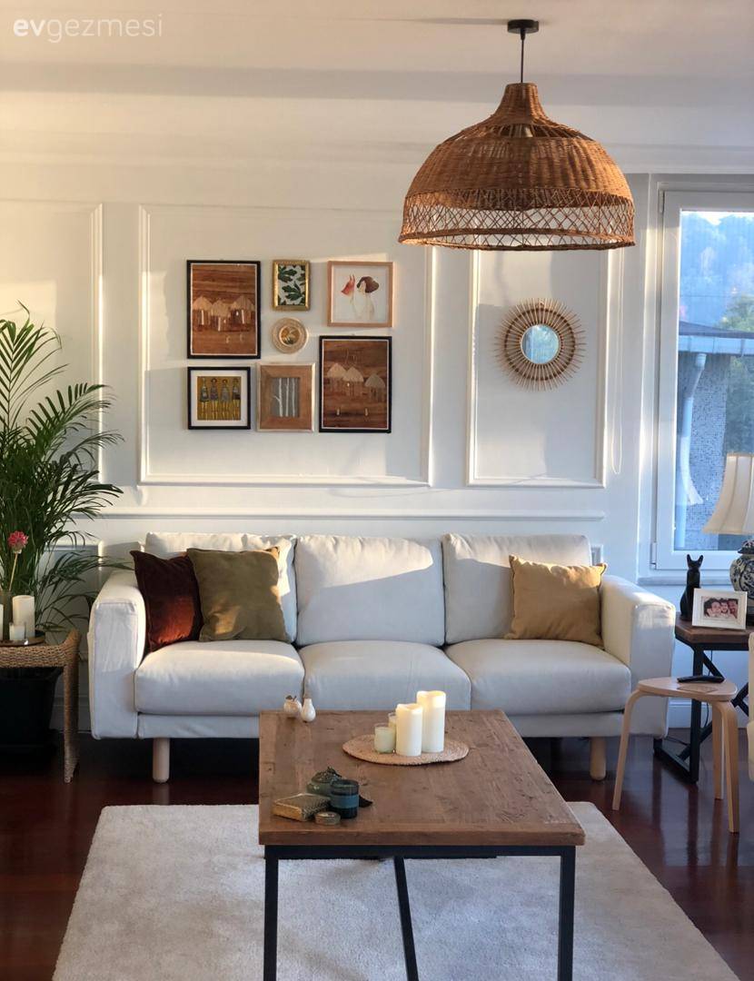 Beyaz Koltuk Kombinleri: Sitemizdeki Evlerden Örnekler