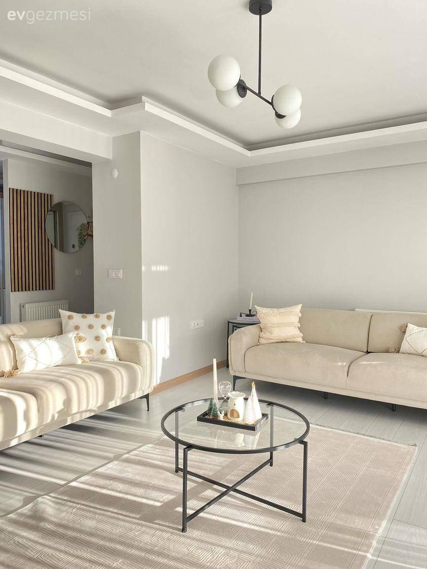 Bu Modern Salon Yeni Haliyle Beyazları Daha Çok Kucaklamış!