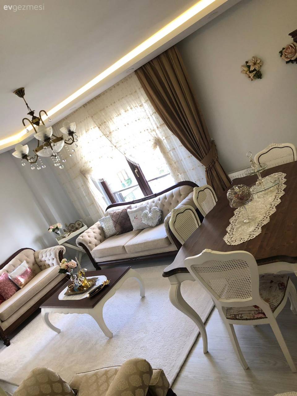 Country Dekorasyona Göre Salonlar: Öneriler, Fikirler