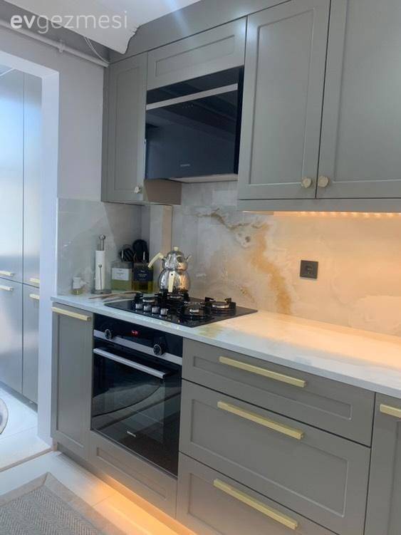 Öncesi&Sonrası: Modern Tarza Geçiş Yapmış Bir Mutfak