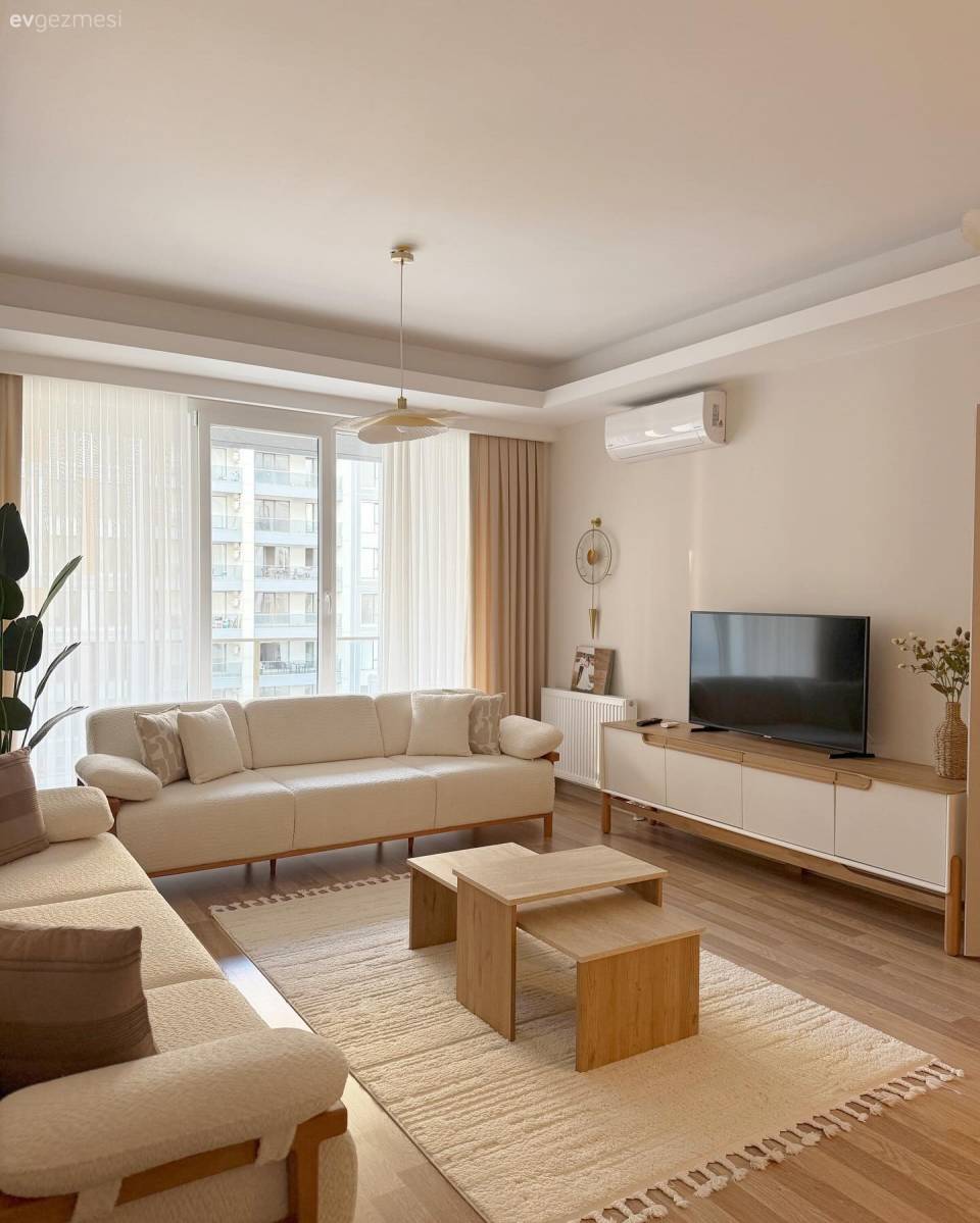 Bu Evin Şıklık Formülünde Beyazın Payı Oldukça Yüksek