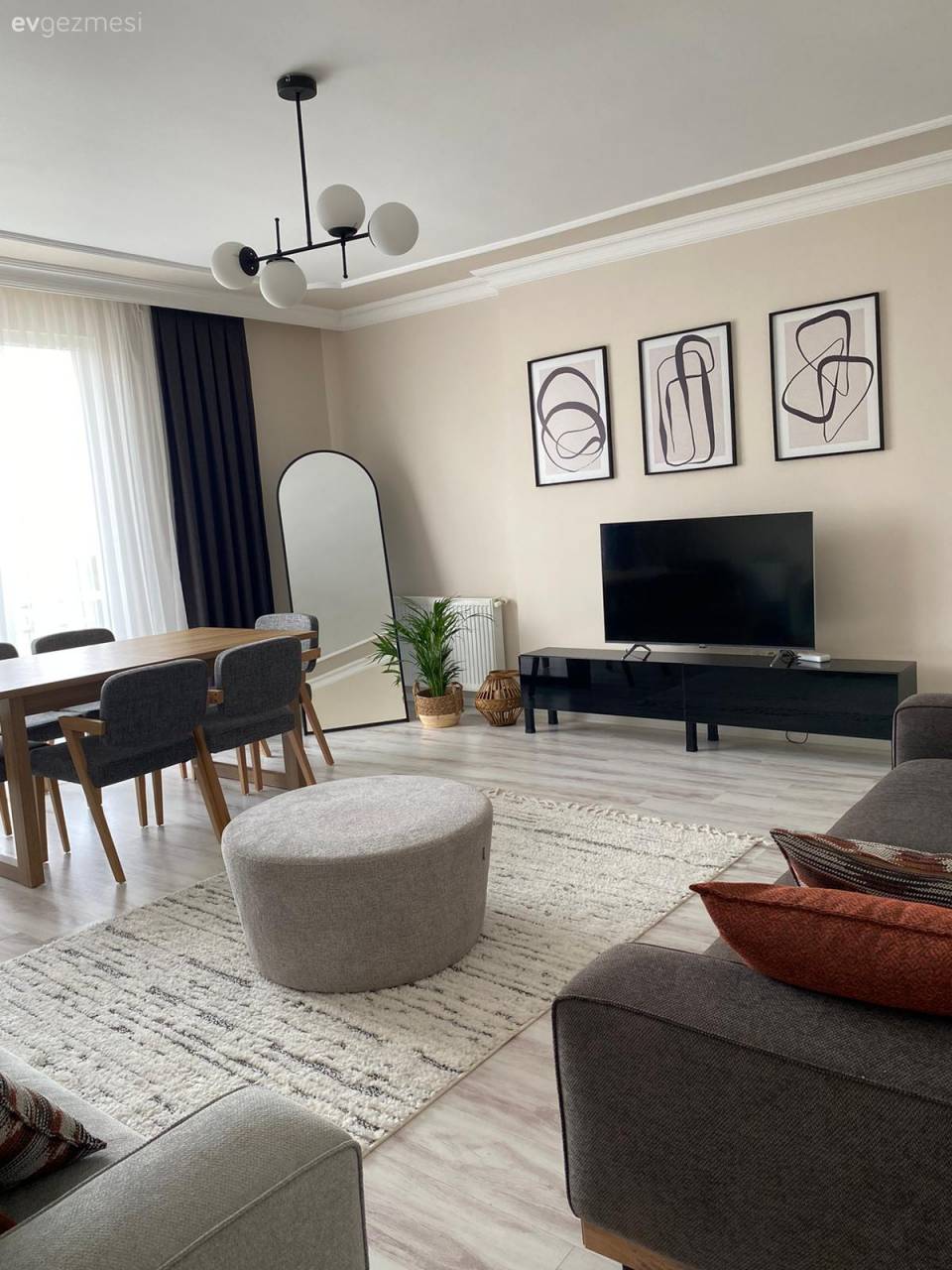 Grinin Tonlarını Kucaklayan Bu Trabzon Dekorunda Abartıya Yer Yok!