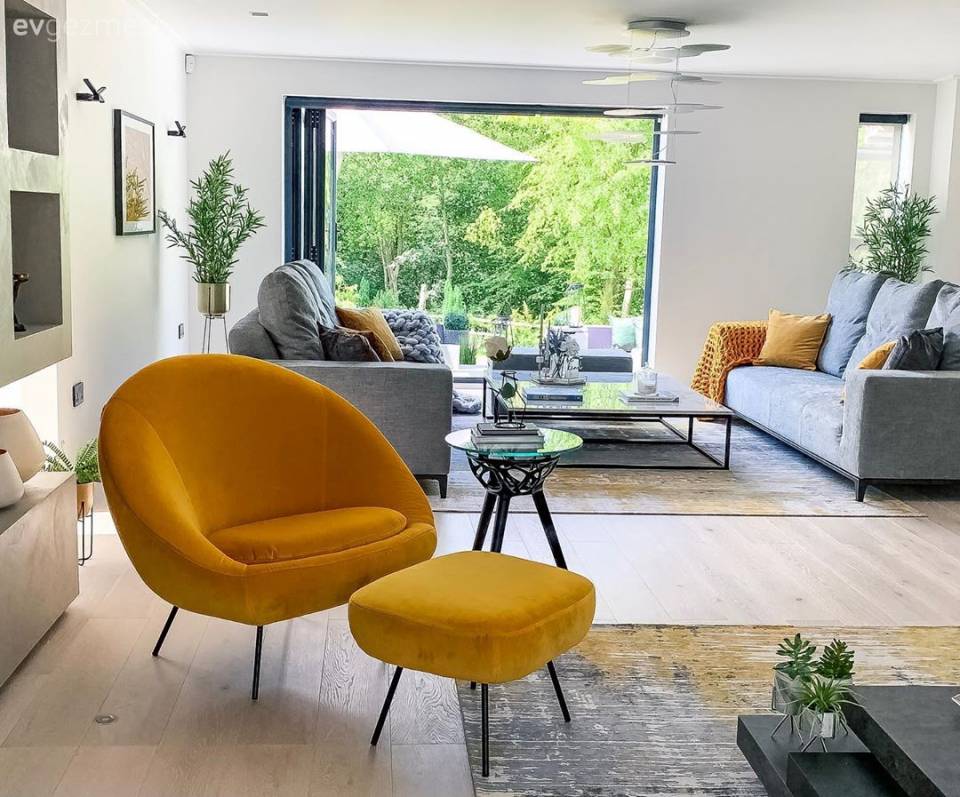 Ev Dekorasyonunda Gri ile Uyumlu Renkler, Her Stile Uygun Dekorlar!