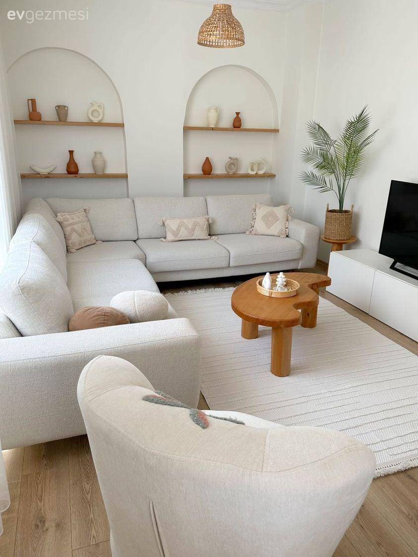 İki Kubbe Tipi Duvar Nişi Ortamın Havasını Nasıl da Değiştirmiş!