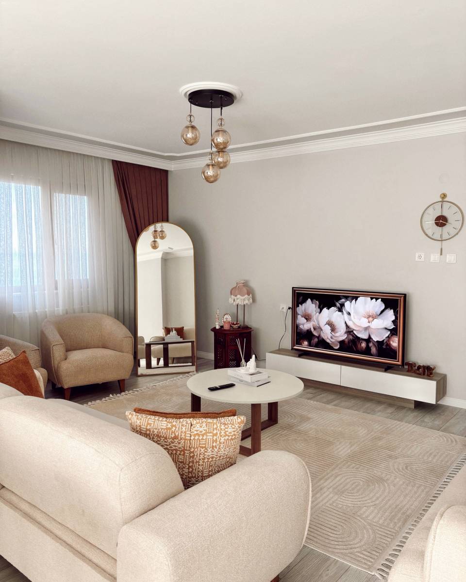 Bu Trabzon Evinde Aksesuarlar Dekora Hareket Katmış