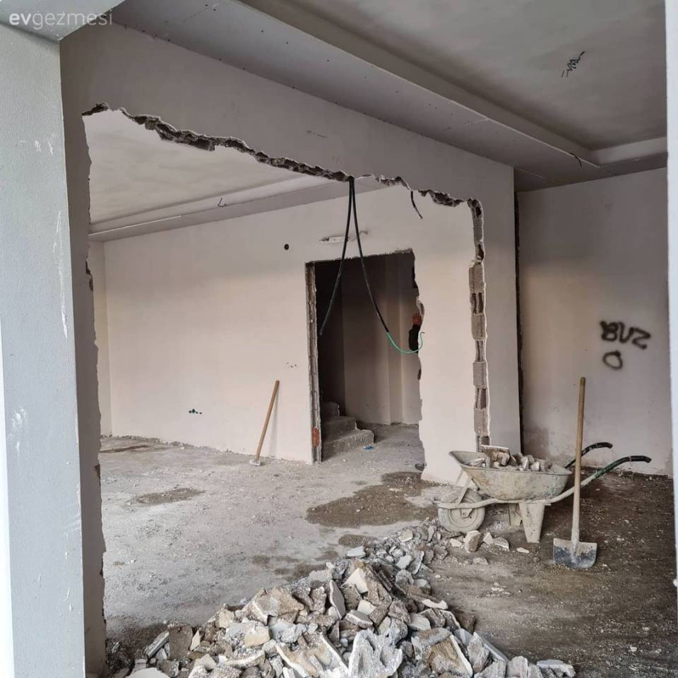 Komple Tadilata Giren  Bu Evde Her Metrekare İşe Yarar Hale Getirilmiş!