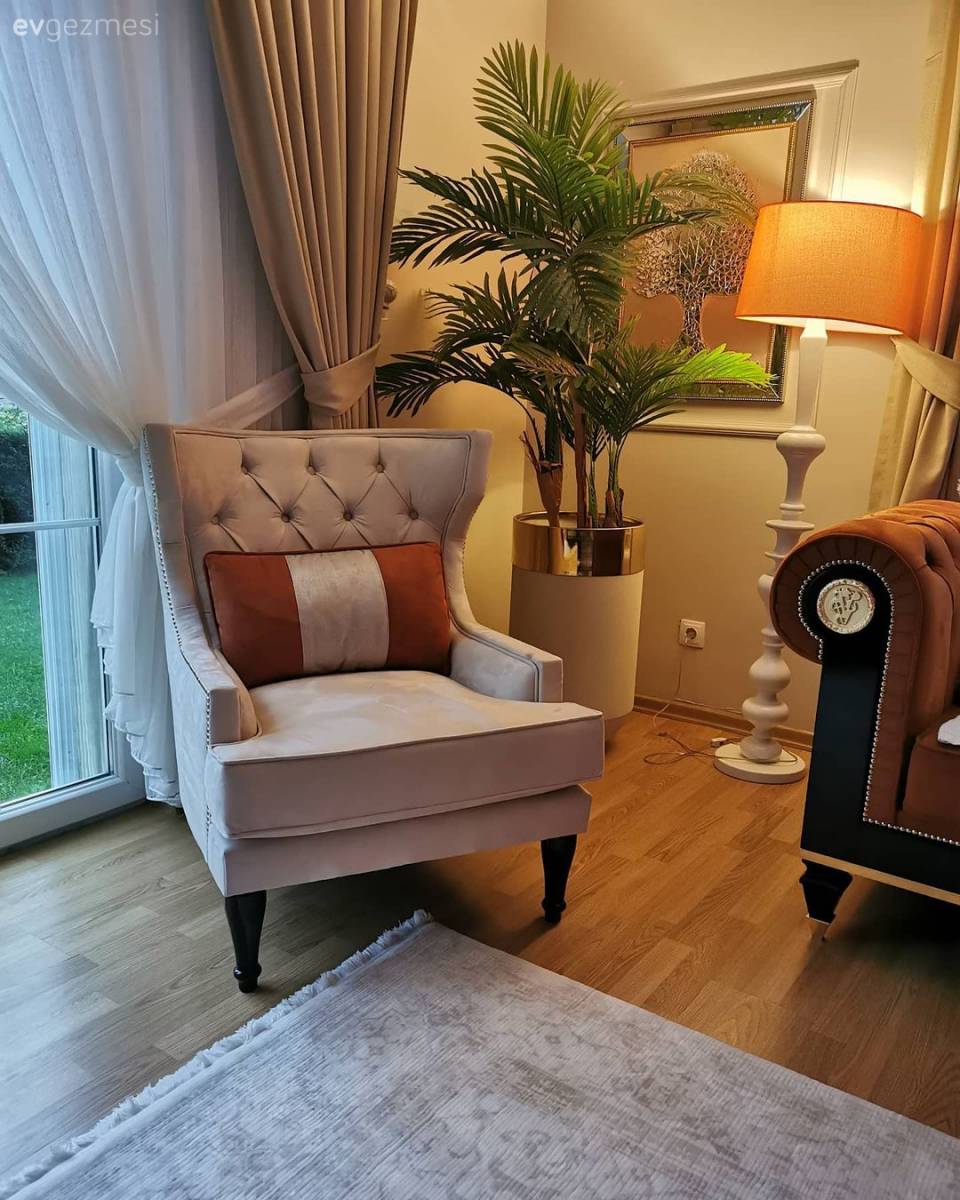 Açık Renkleri Seven Bu Ev Modern Tasarımları da Unutmamış!