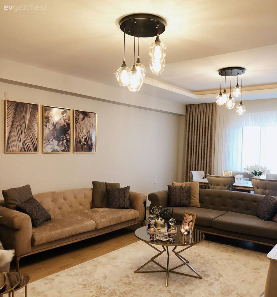 Bu Salonun Şıklığında Aksesuarların Payı Çok Fazla!