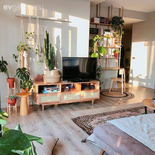 Doğayı Apartman Dairesine Sığdıran Bu Ev Sımsıcak!