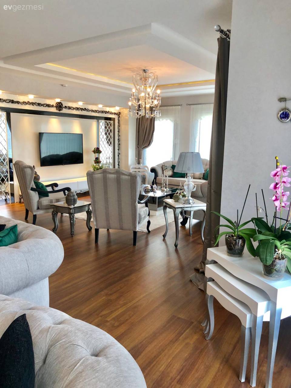 Klasik Şıklığın Asil Tasarımlarla Buluştuğu Dubleks Bir Daire-II