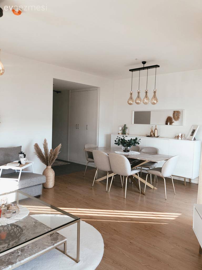 Bu Evde Keyif Formülünün Bileşenleri Renkler ve Natürel Materyaller