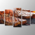 5 Parçalı Kanvas Tablolar - Özgün Dekor