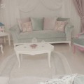 Pastel tonlar ve yenilenmiş 30 senelik mobilyalarla masalsı bir ev..