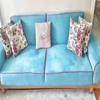 Meryem hanım pastel tonlardaki genç ve dinamik evi