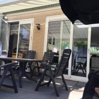 Sezen Hanım'ın mavi ve siyah ağırlıklı karakterli evi