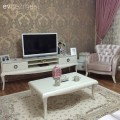 Betül hanımın alana uygun mobilya seçimleriyle, şık ve sofistike evi..