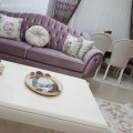 Mor vurgusuyla şık bir alan: Nazan hanımın salonu..
