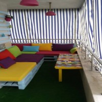 Paletlerden yapılmış 7 harika oturma grubu.