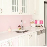 Pudra pembeler ve zarif desenlerle huzur kokan masal ev