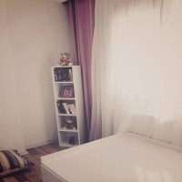 Serpil Hanım'ın turuncu ve mavilerle renklenmiş modern evi