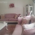 Yenilenen mobilyalarla, nostaljik ve zarif: Ayten hanımın salonu..