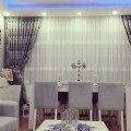 Elif hanımın serin renklerde şık ve dingin evi..