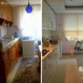 Filiz hanımın yenilenerek kullanışlı ve modern hale gelen mutfağı..