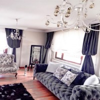 Koyu renklerle bir country ve vintage dekor