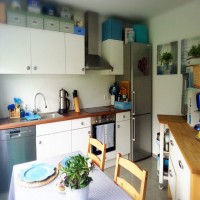 Gökçe Hanım'ın akdeniz esintileriyle dolu evinde mavinin 50 tonu