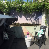 Sezen Hanım'ın mavi ve siyah ağırlıklı karakterli evi