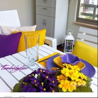 1 balkondan renk ve aksesuar değişimiyle 20 farklı balkon