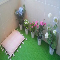 Nazife Hanım'ın mor ve ahşapla dekore ettiği sıcacık evi