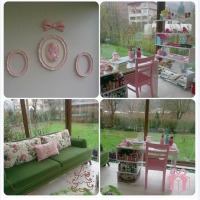 Yeşim Hanım'ın zevkle dekore edilmiş evi ve kış bahçesi