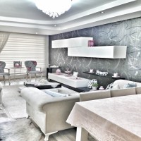 Ev gezmesi - Pembe ağırlıklı modern ve country karışımı bir ev