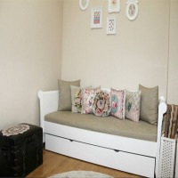 Seda Hanım'ın doğal tonlardaki huzur verici evi