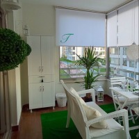 1 balkondan renk ve aksesuar değişimiyle 20 farklı balkon