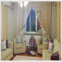 Nazife Hanım'ın mor ve ahşapla dekore ettiği sıcacık evi