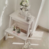 Tabure ve merdivenlerden harika dekorlar..