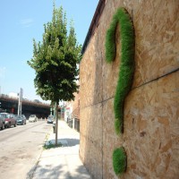 Yosundan duvar yazıları ( graffiti)