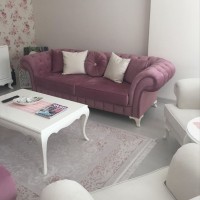 Merve Hanım'ın pastel pembe ağırlıklı cıvıl cıvıl evi..