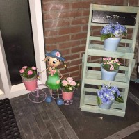 Sezen Hanım'ın mavi ve siyah ağırlıklı karakterli evi