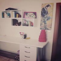 Serpil Hanım'ın turuncu ve mavilerle renklenmiş modern evi