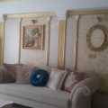 Dekoratif paneller ile şık bir dekor. Semiha hanımın evi..