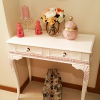 Beyhan hanımın pastel pembe, mavi ve yeşillerle country stil evi.