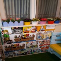 Elif hanımın rengarenk balkonu