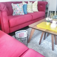 Pembe, mavi ve sarılarla rengarenk bir yaşam