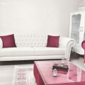 Elif hanımın fuşya vurgulu sıcak ve zarif evi..
