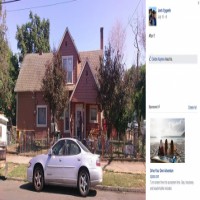 Komşularının el birliğiyle boyadıkları yaşlı çiftin evi