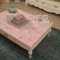 Beyhan hanımın pastel pembe, mavi ve yeşillerle country stil evi.