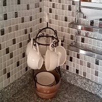 Doğal, country ve modern tarzların uyum içinde kullanıldığı harika ev